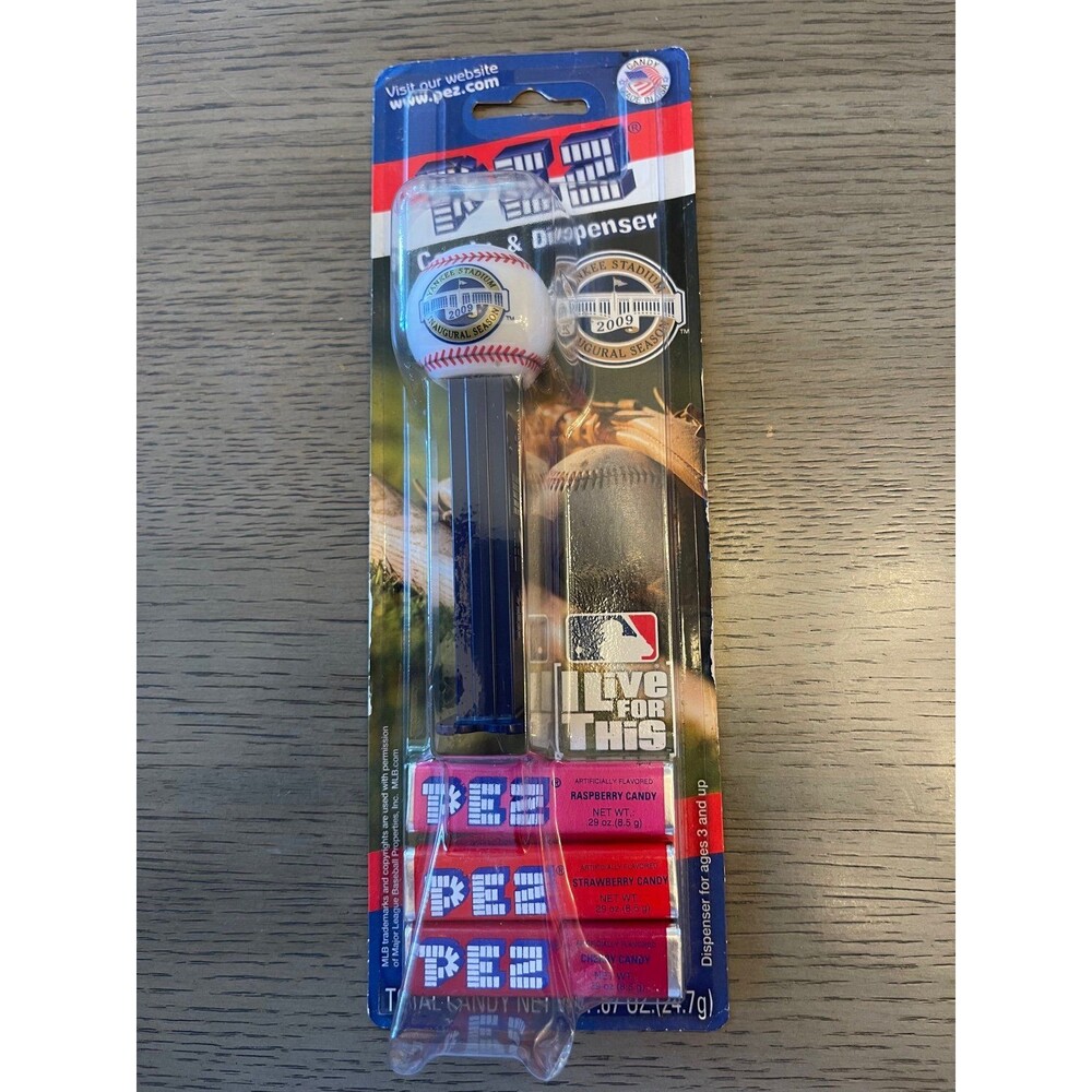 Pez Dispenser: 2009 Yankee Stadium Inaugural Season authentic